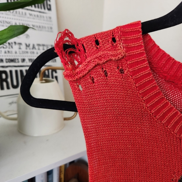 Wildfox Muscle Graphic Tank Sweater - Picture 2 of 6